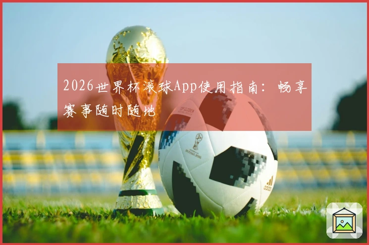 2026世界杯滚球App使用指南：畅享赛事随时随地